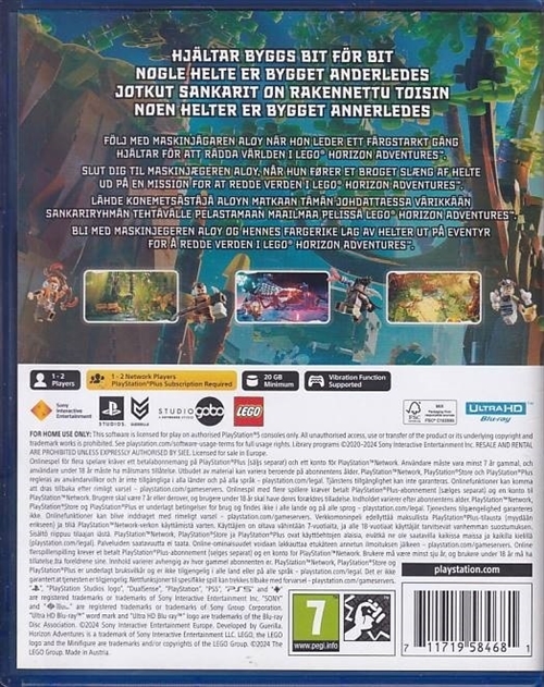 Lego Horizon Adventures - PS5 (A Grade) (Genbrug)